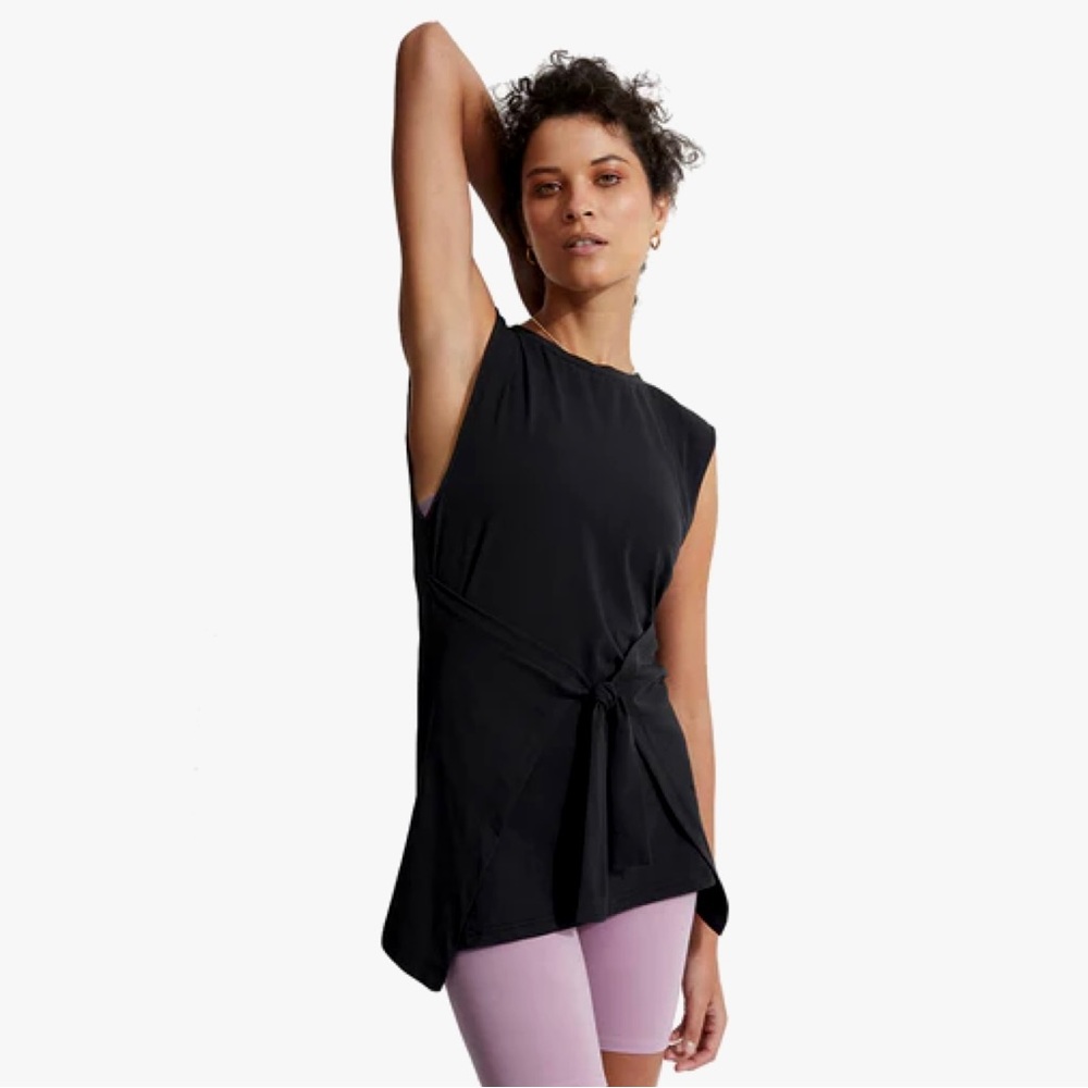Varley Napa tank size small black new with tags